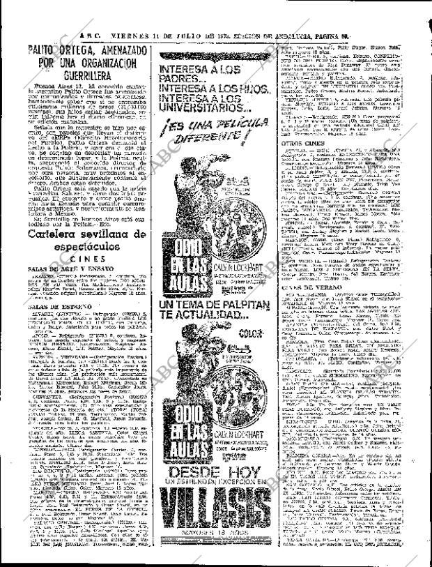 ABC SEVILLA 14-07-1972 página 50