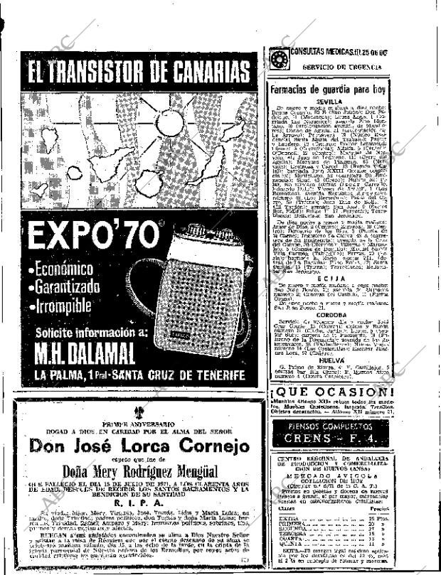 ABC SEVILLA 14-07-1972 página 59