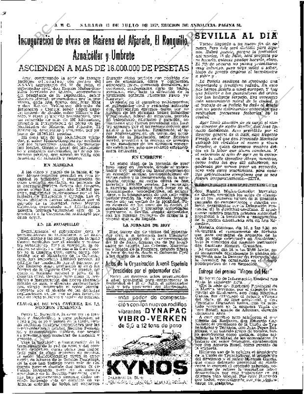 ABC SEVILLA 15-07-1972 página 49