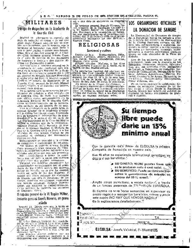 ABC SEVILLA 15-07-1972 página 55