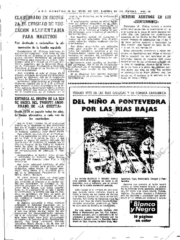 ABC MADRID 16-07-1972 página 29