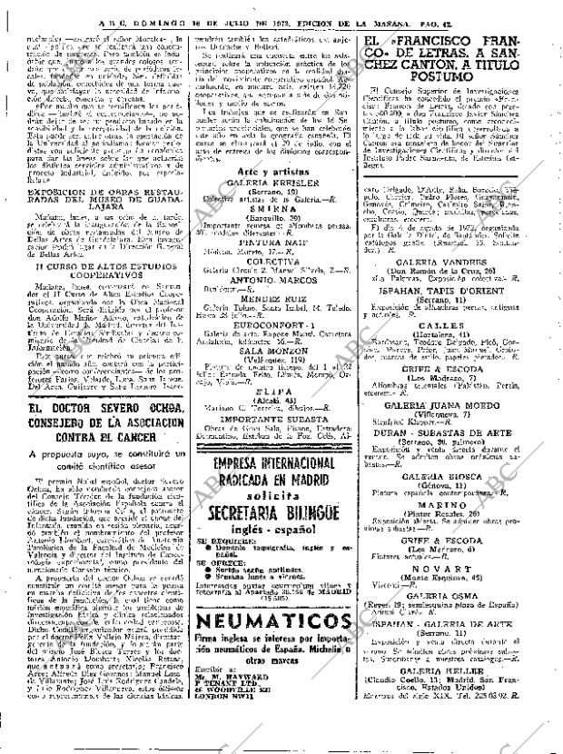 ABC MADRID 16-07-1972 página 42