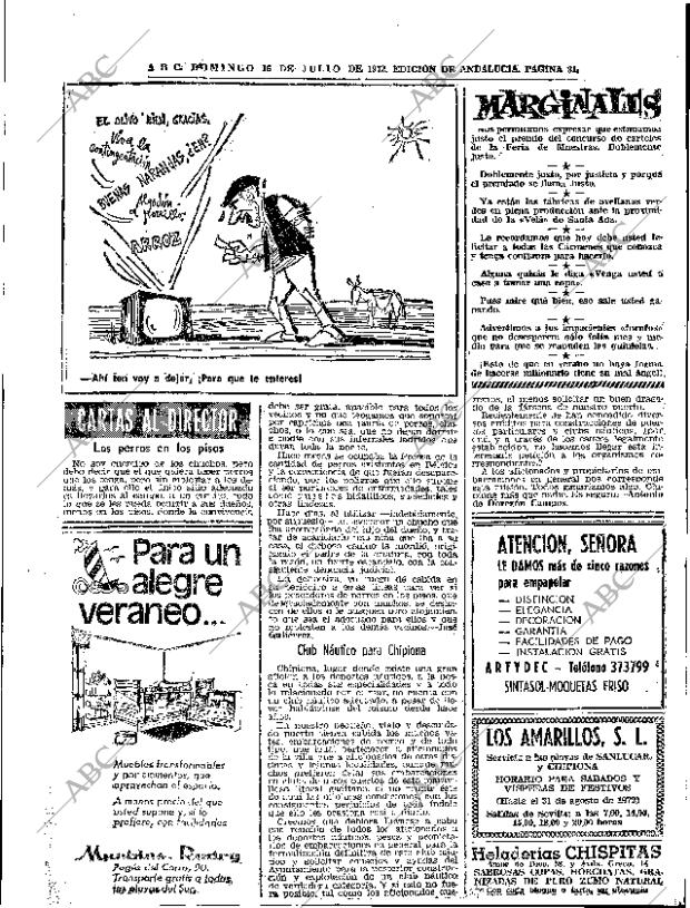 ABC SEVILLA 16-07-1972 página 29