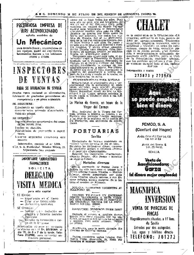 ABC SEVILLA 16-07-1972 página 34