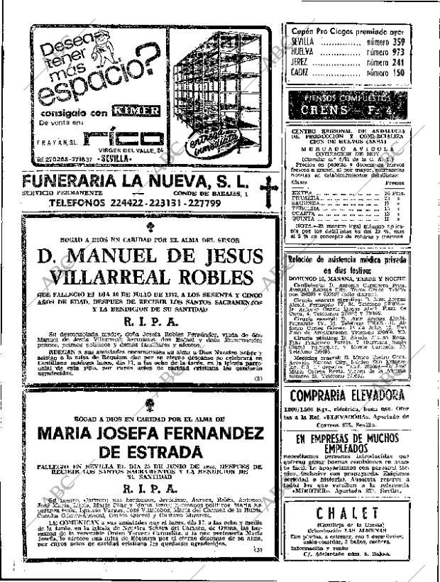 ABC SEVILLA 16-07-1972 página 58