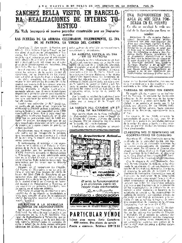 ABC MADRID 18-07-1972 página 27