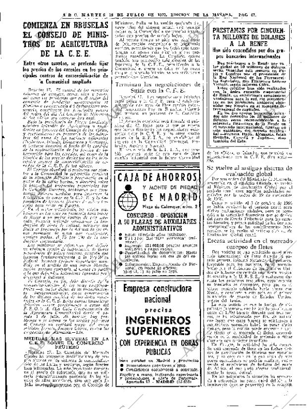 ABC MADRID 18-07-1972 página 41