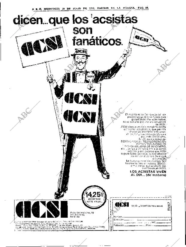 ABC MADRID 19-07-1972 página 36