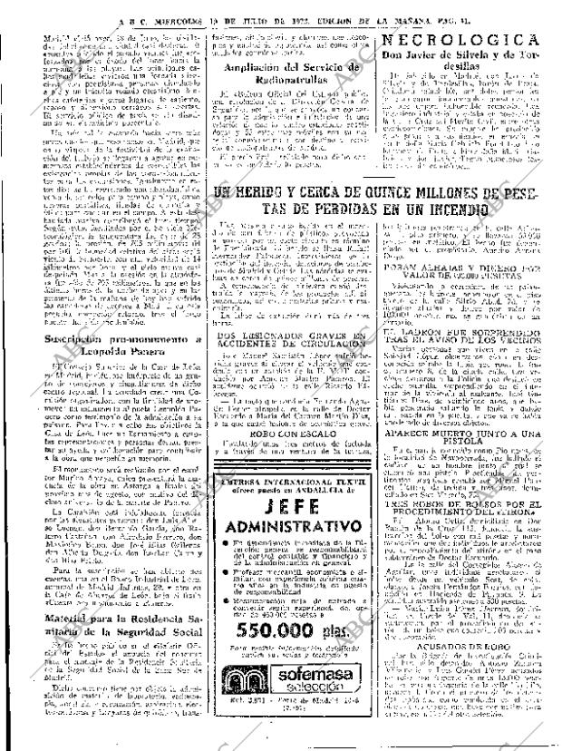 ABC MADRID 19-07-1972 página 41