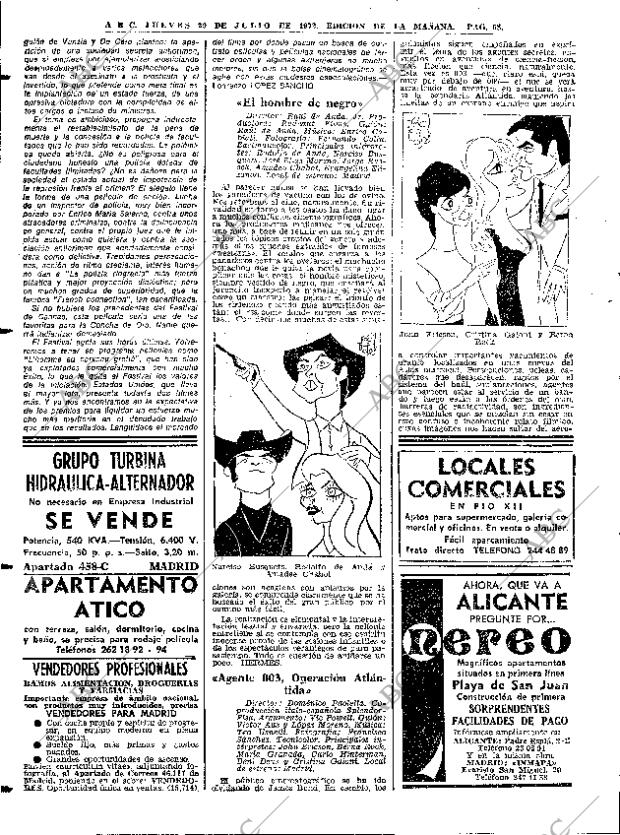 ABC MADRID 20-07-1972 página 68