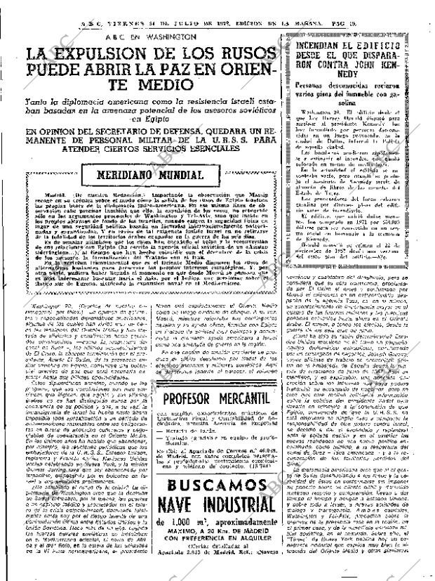 ABC MADRID 21-07-1972 página 19
