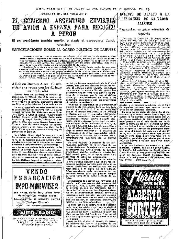 ABC MADRID 21-07-1972 página 23