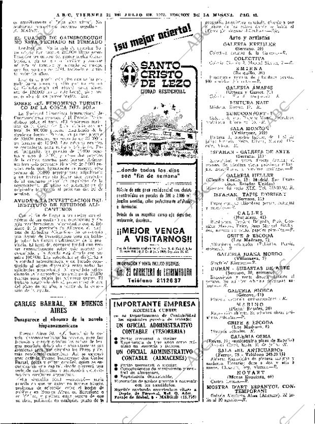 ABC MADRID 21-07-1972 página 42