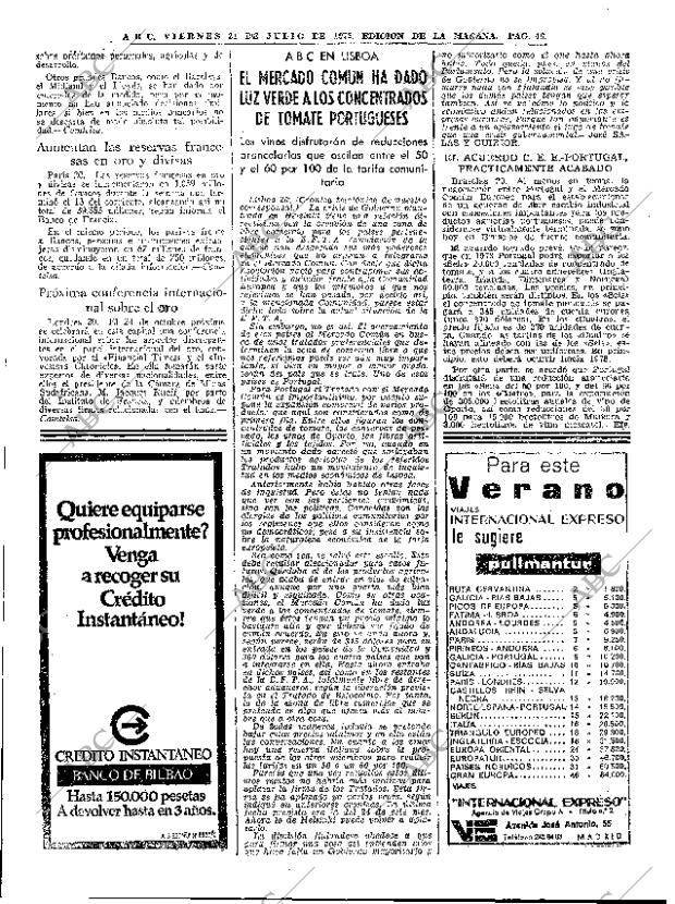 ABC MADRID 21-07-1972 página 46