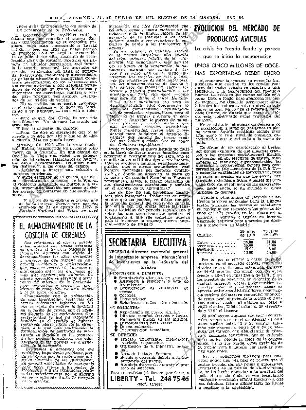 ABC MADRID 21-07-1972 página 54