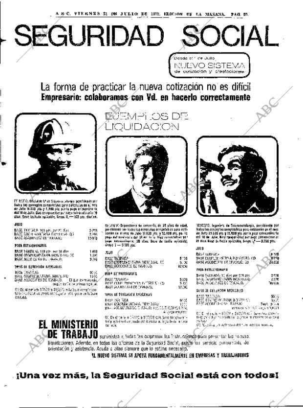 ABC MADRID 21-07-1972 página 56