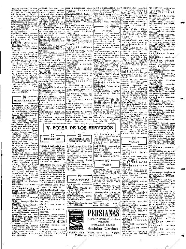 ABC MADRID 21-07-1972 página 85