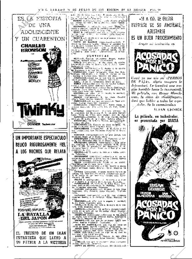 ABC MADRID 22-07-1972 página 78