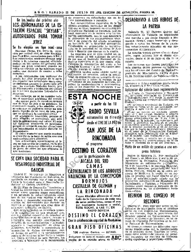 ABC SEVILLA 22-07-1972 página 39