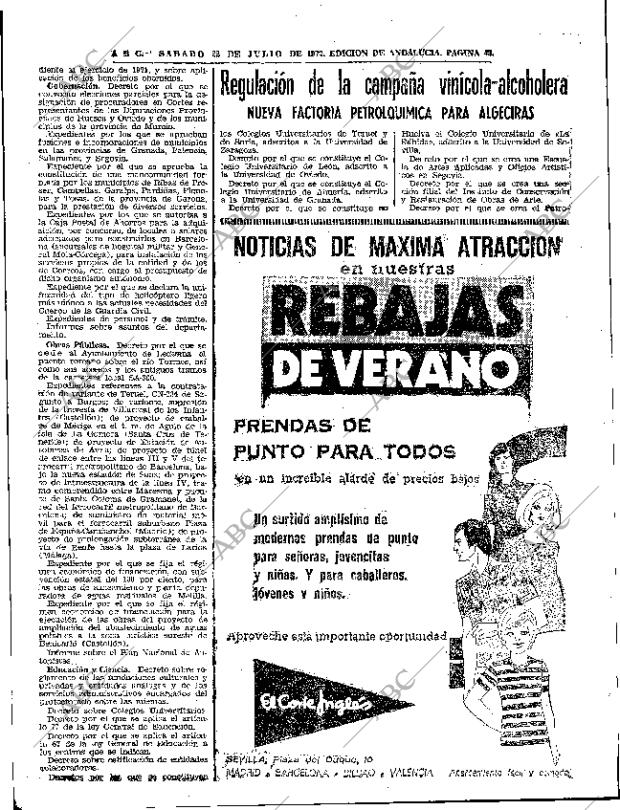 ABC SEVILLA 22-07-1972 página 43