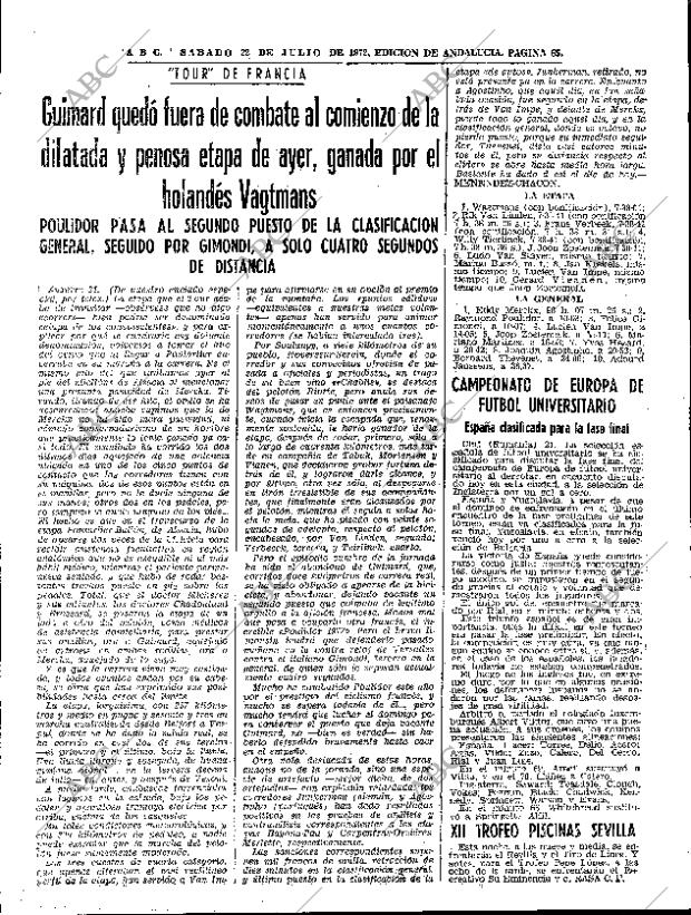 ABC SEVILLA 22-07-1972 página 65