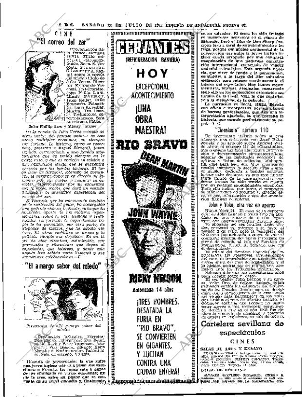 ABC SEVILLA 22-07-1972 página 67