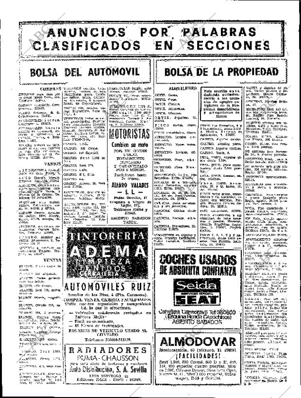 ABC SEVILLA 22-07-1972 página 70