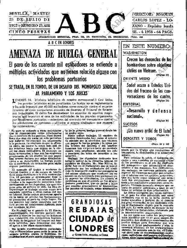 ABC SEVILLA 25-07-1972 página 15