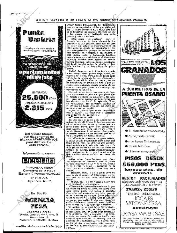 ABC SEVILLA 25-07-1972 página 36