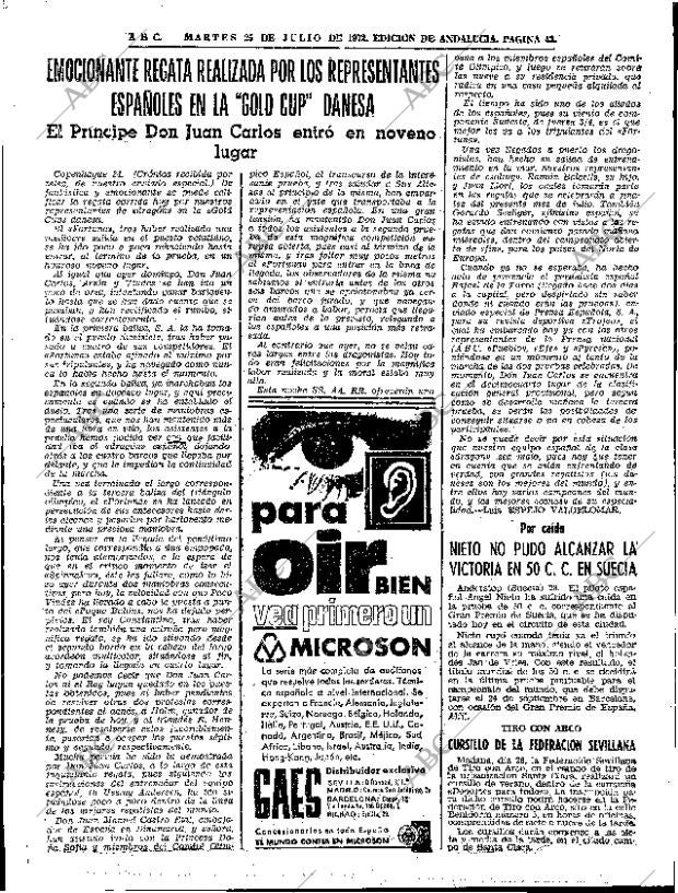 ABC SEVILLA 25-07-1972 página 43