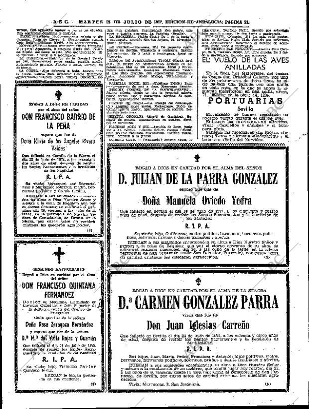 ABC SEVILLA 25-07-1972 página 51