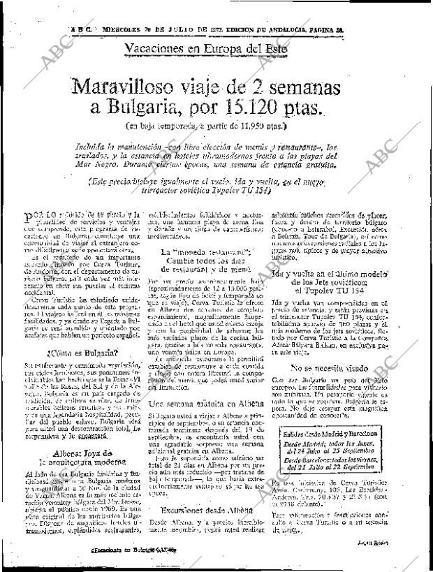 ABC SEVILLA 26-07-1972 página 28