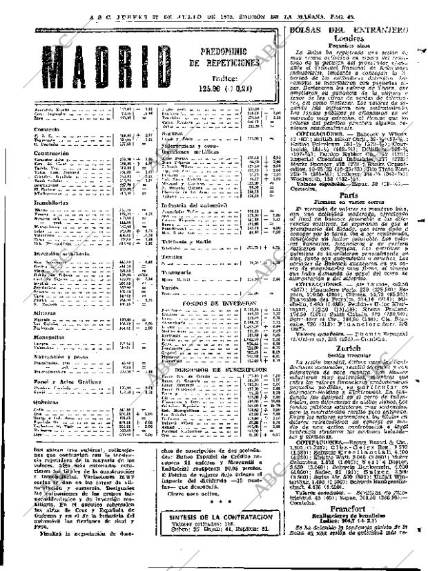 ABC MADRID 27-07-1972 página 49