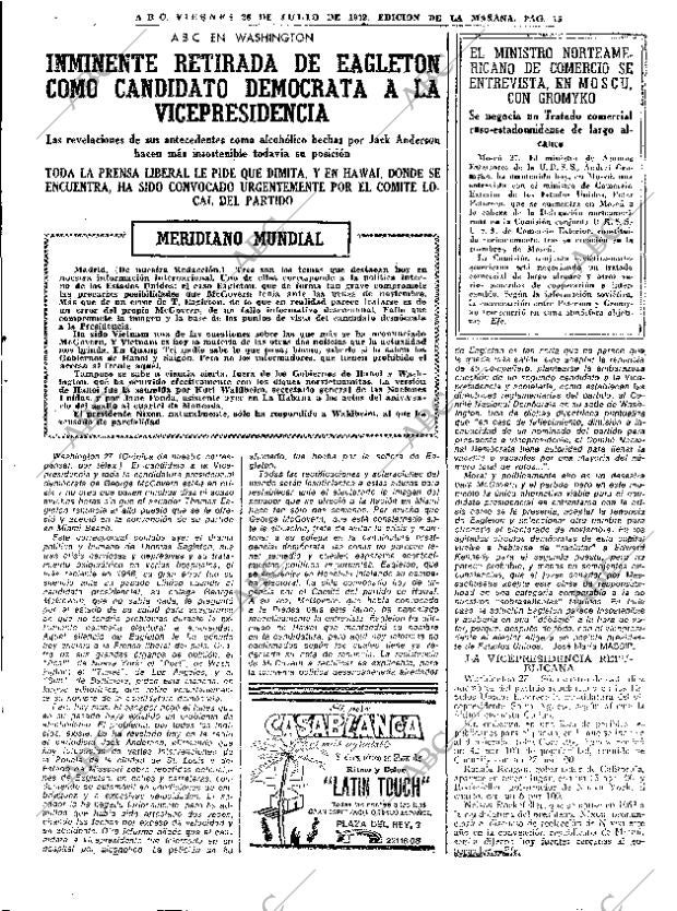 ABC MADRID 28-07-1972 página 15