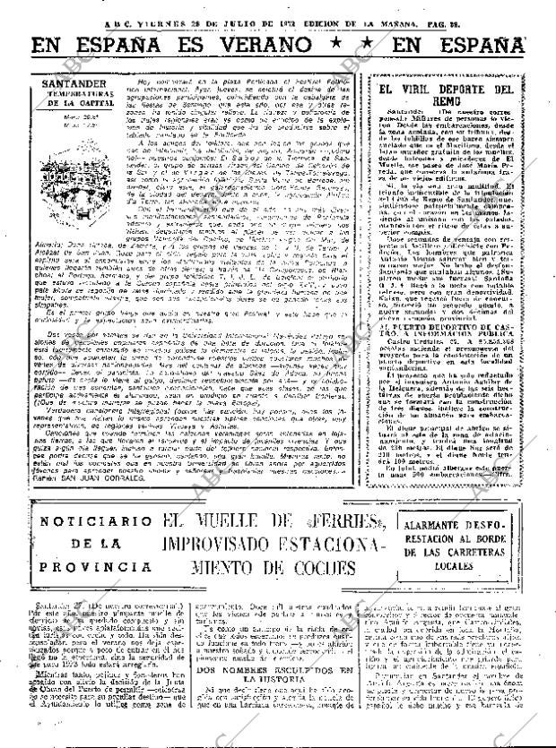 ABC MADRID 28-07-1972 página 28