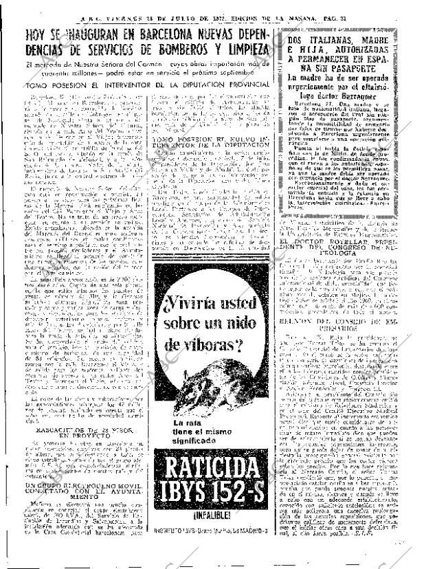 ABC MADRID 28-07-1972 página 31
