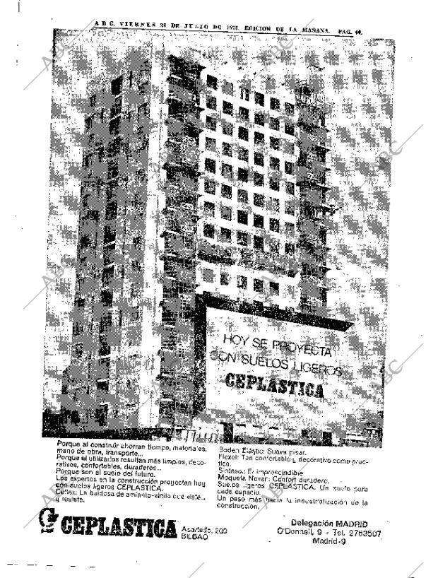 ABC MADRID 28-07-1972 página 40