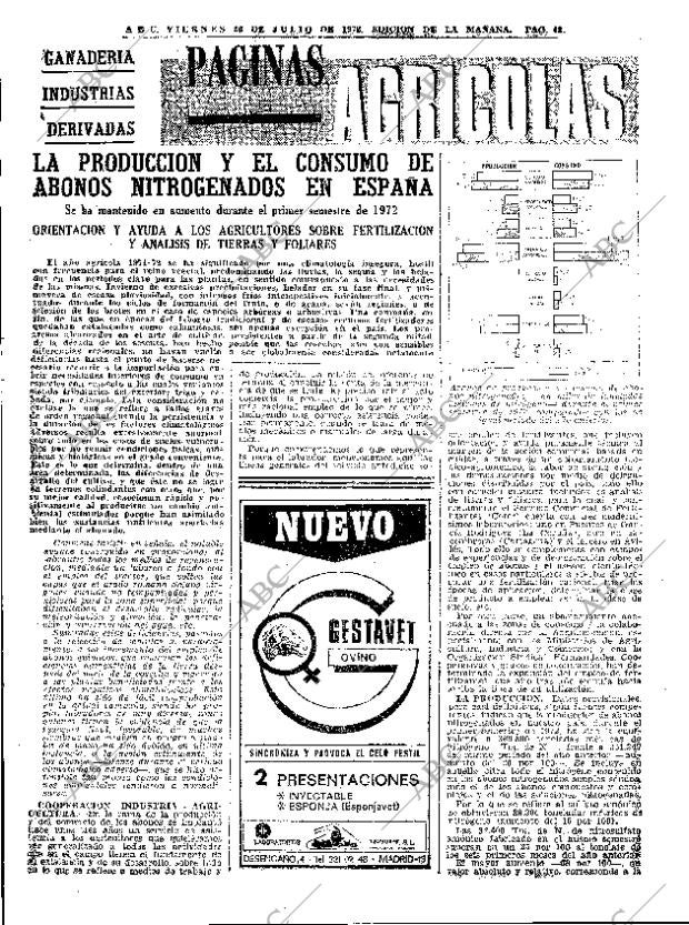 ABC MADRID 28-07-1972 página 43