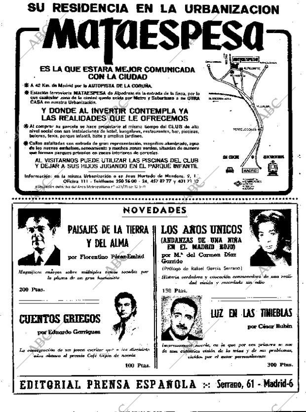 ABC MADRID 28-07-1972 página 6