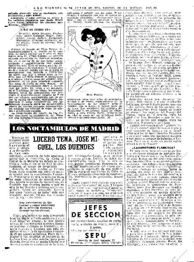 ABC MADRID 28-07-1972 página 64