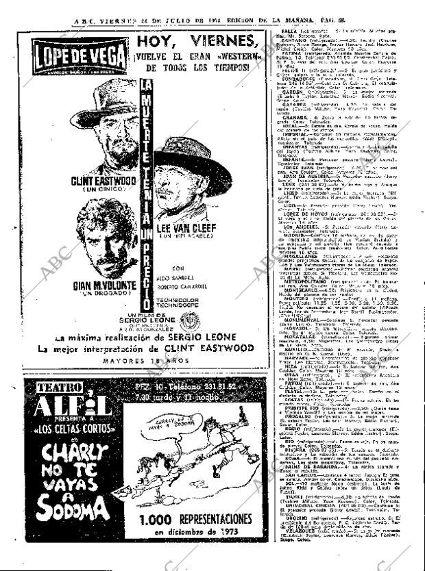 ABC MADRID 28-07-1972 página 68