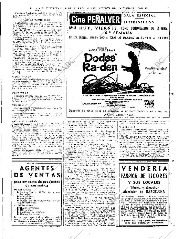 ABC MADRID 28-07-1972 página 69
