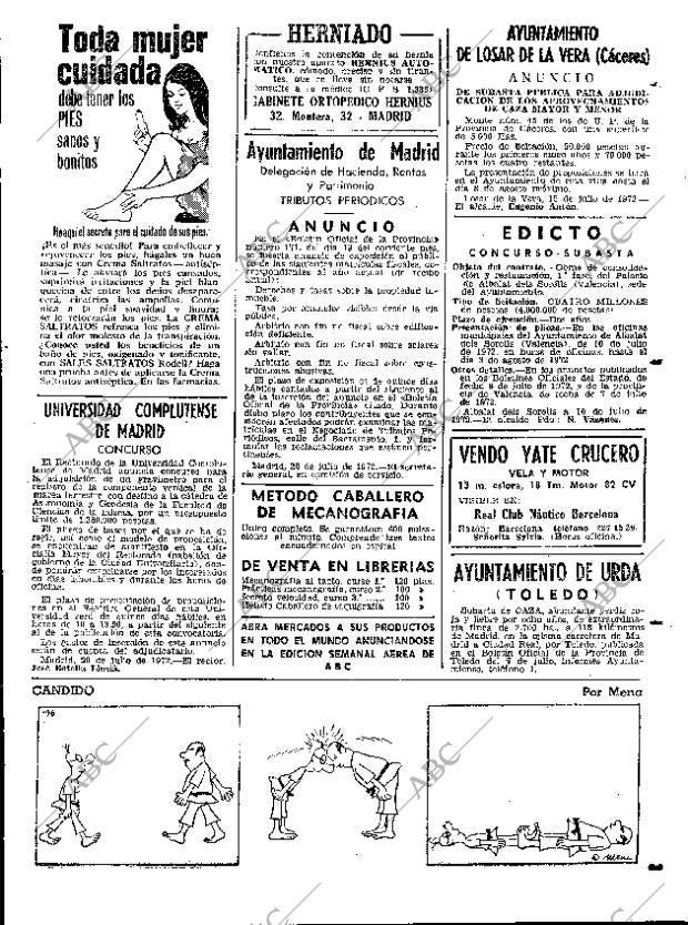 ABC MADRID 28-07-1972 página 83