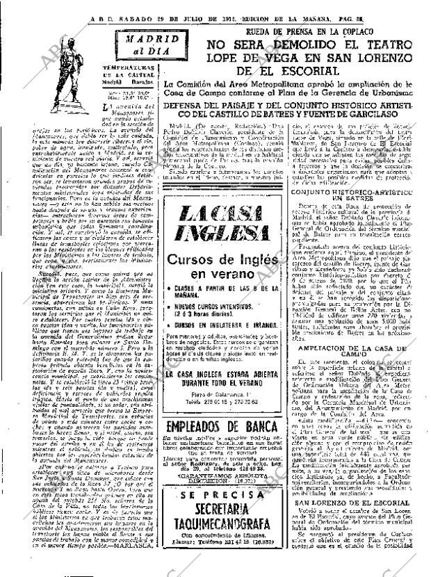 ABC MADRID 29-07-1972 página 35