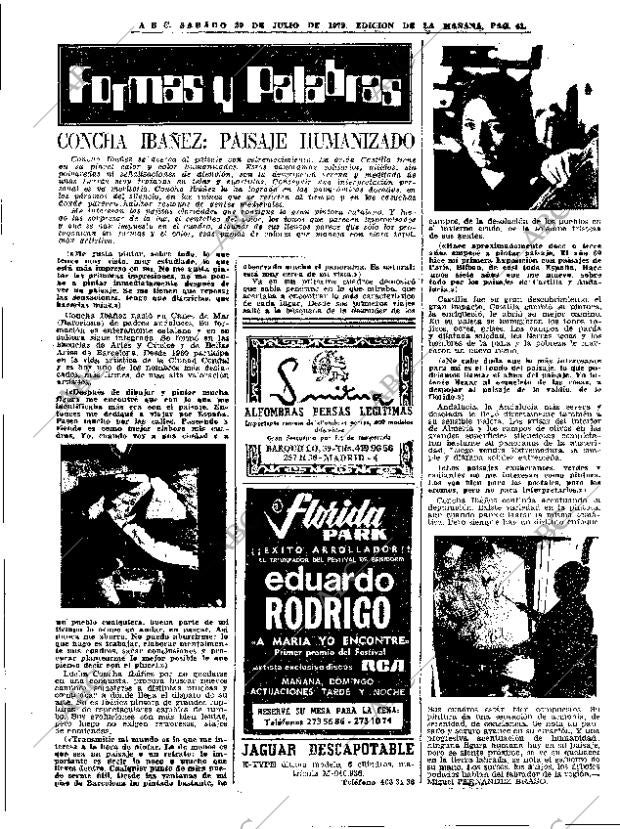 ABC MADRID 29-07-1972 página 41