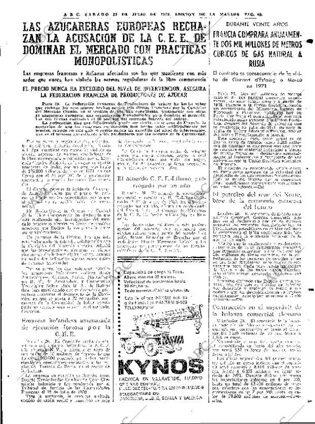 ABC MADRID 29-07-1972 página 49