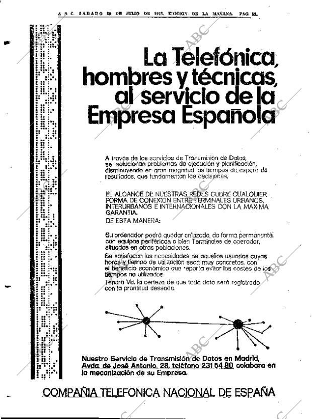 ABC MADRID 29-07-1972 página 52