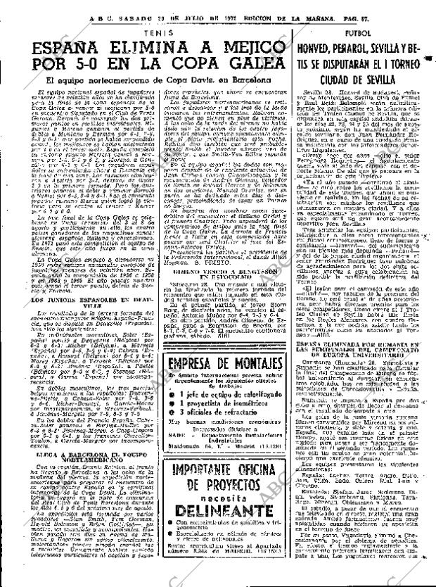 ABC MADRID 29-07-1972 página 57