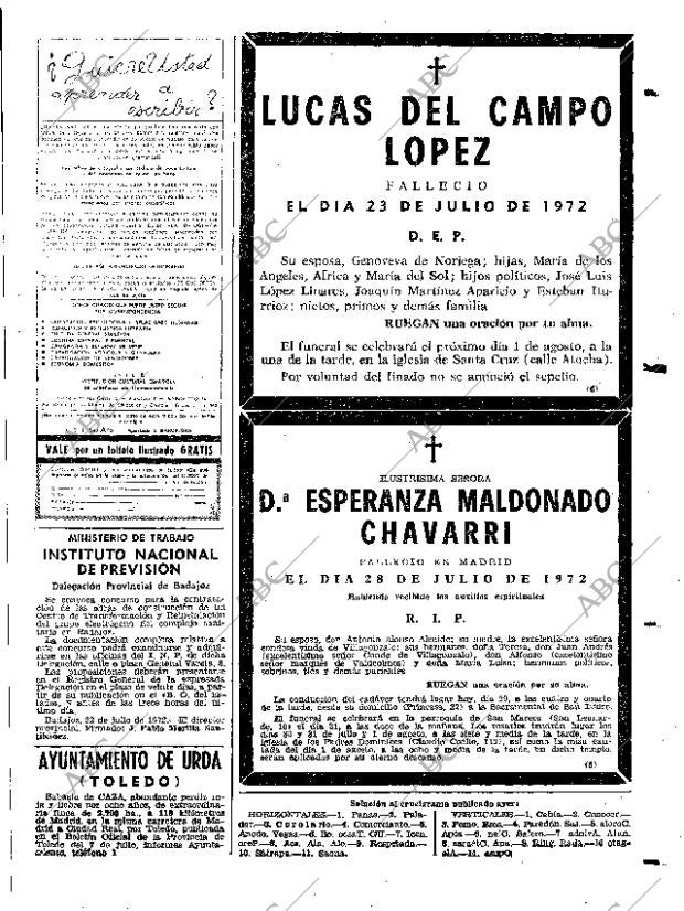 ABC MADRID 29-07-1972 página 83