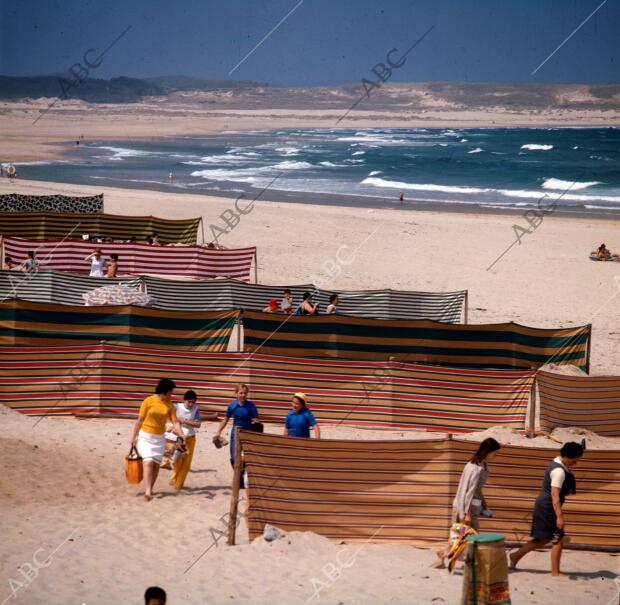 Valdoviño (La Coruña), agosto de 1972